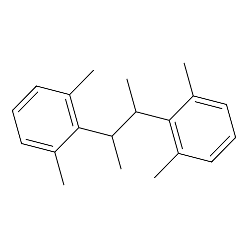 2-[2-(2,6-Dimethylphenyl)-1-methylpropyl]-1,3-dimethylbenzene structure