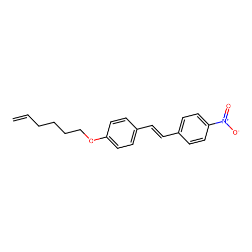 1-[2-(4-Hex-5-enoxyphenyl)ethenyl]-4-nitrobenzene structure