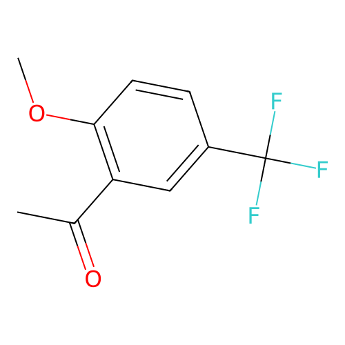 1-(2-Methoxy-5-trifluoromethylphenyl)ethanone structure