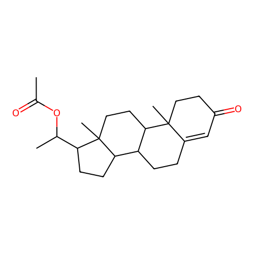 20-Dihydroprogesterone Acetate structure