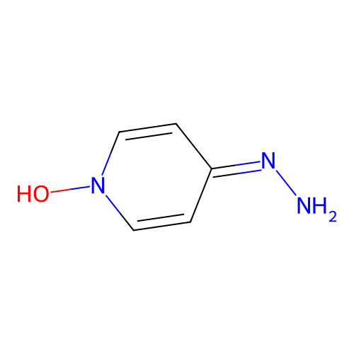 (1-Hydroxy-4-pyridinylidene)hydrazine structure
