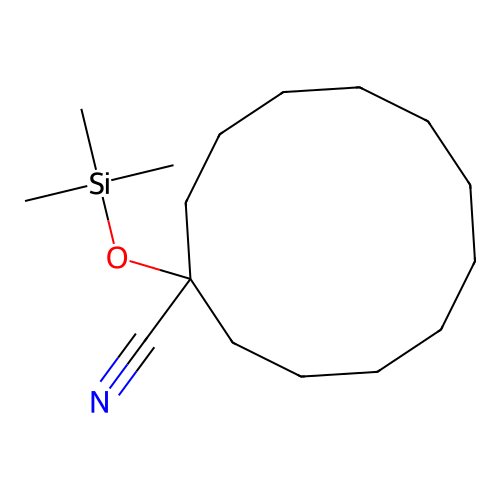 1-Trimethylsilyloxycyclododecane-1-carbonitrile structure