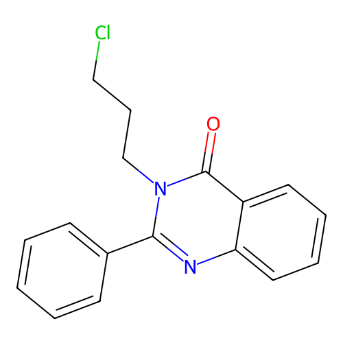 3-(3-Chloropropyl)-2-phenylquinazolin-4-one structure