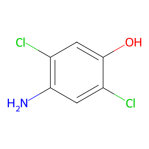 4-Amino-2,5-dichlorophenol structure