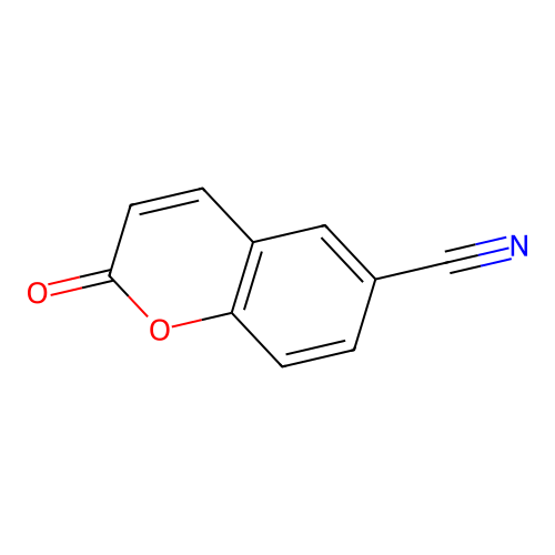 6-Cyanocoumarin structure