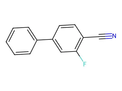 3-Fluoro-[1,1'-biphenyl]-4-carbonitrile structure