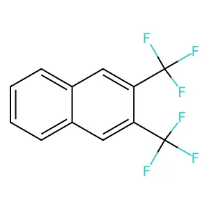 2,3-Bis(trifluoromethyl)naphthalene structure