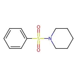 1-(Phenylsulfonyl)piperidine structure
