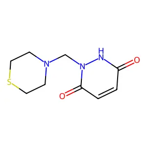 1-(4-Thiomorpholinylmethyl)-1,2-dihydro-3,6-pyridazinedione structure