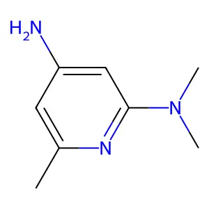 2-N,2-N,6-三甲基吡啶-2,4-二胺 structure