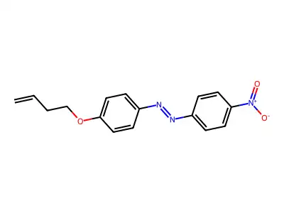 (4-But-3-enoxyphenyl)-(4-nitrophenyl)diazene structure