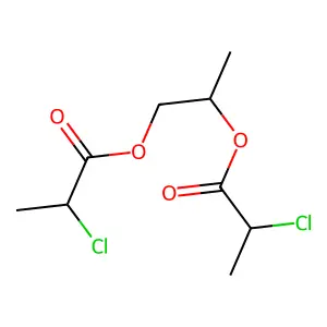 2-(2-Chloropropanoyloxy)propyl 2-chloropropanoate structure