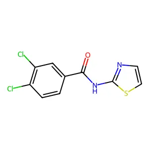 3,4-Dichloro-N-(2-thiazolyl)benzamide structure