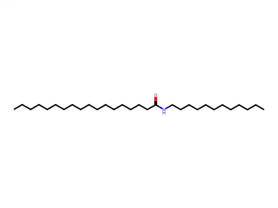 Octadecanamide, N-dodecyl- structure