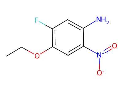 4-Ethoxy-5-fluoro-2-nitroaniline structure