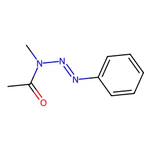 1-Triazene, 3-acetyl-3-methyl-1-phenyl- structure