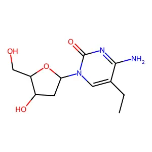 5-Ethyl-2'-deoxycytidine structure
