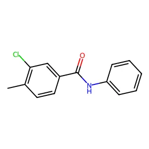 3-chloro-4-methyl-N-phenylbenzamide structure