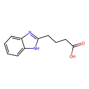 4-(1H-1,3-苯并二唑-2-基)丁酸 structure