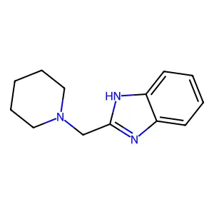 2-Piperidin-1-ylmethyl-1H-benzoimidazole structure