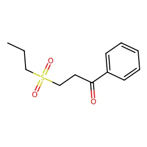 1-Phenyl-3-(propane-1-sulfonyl)propan-1-one structure