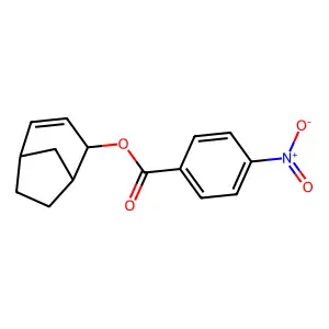 Bicyclo[3.2.1]oct-3-en-2-yl 4-nitrobenzoate structure