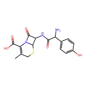 头孢羟氨苄 structure
