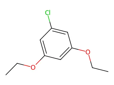 1-Chloro-3,5-diethoxybenzene structure