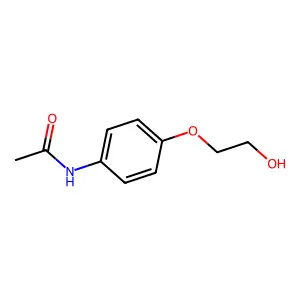 N-[4-(2-羟乙氧基)苯基]乙酰胺 structure