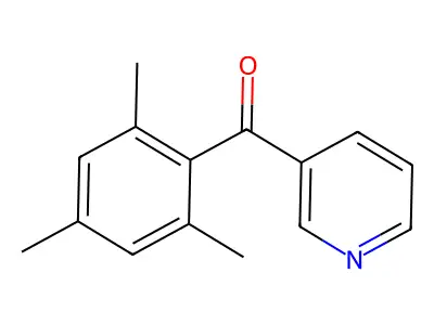 Methanone, 3-pyridinyl(2,4,6-trimethylphenyl)- structure