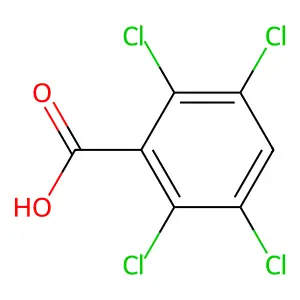 2,3,5,6-Tetrachlorobenzoic acid structure