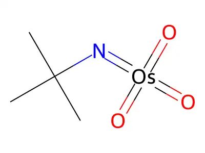 Tert-butylimino(trioxo)osmium structure