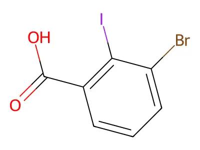 5-Bromo-2-hydroxy-3-iodobenzoic acid structure