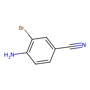 4-Amino-3-bromobenzonitrile structure