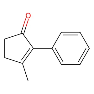 2-Cyclopenten-1-one, 3-methyl-2-phenyl- structure