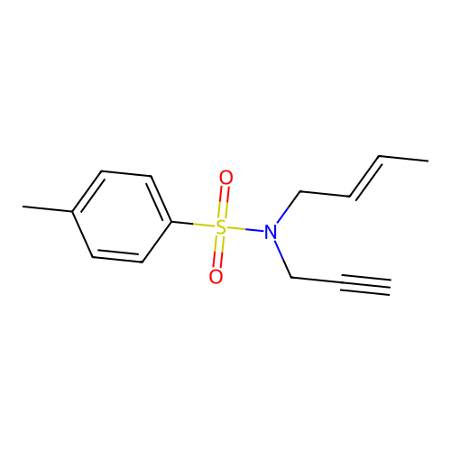 N-Crotyl-N-propargyl-p-toluenesulfonamide structure