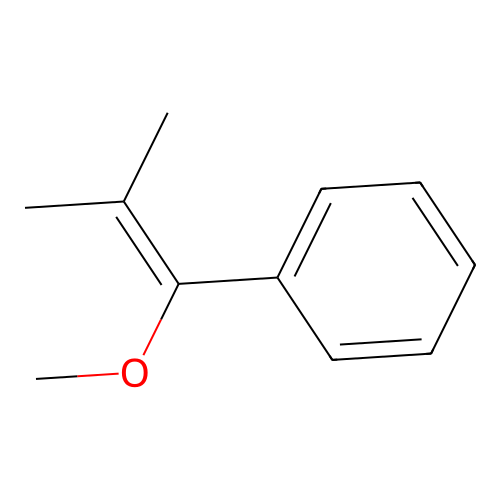 alpha-Methoxy-beta,beta-dimethylstyrene structure