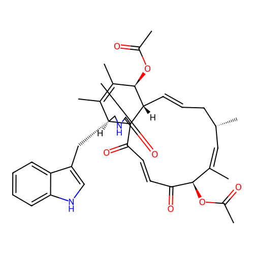 Chaetoglobosin B diacetate structure