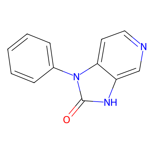 1-phenyl-1H-imidazo[4,5-c]pyridin-2(3H)-one structure