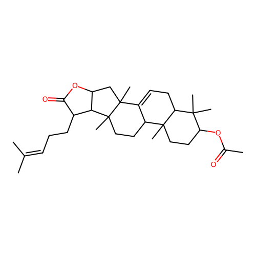库洛内酯乙酸酯 structure