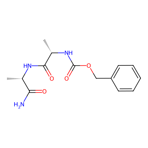 Benzyl ((S)-1-(((S)-1-amino-1-oxopropan-2-yl)amino)-1-oxopropan-2-yl)carbamate structure