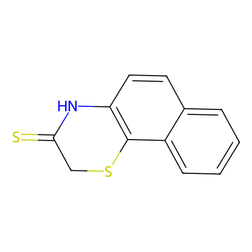 4H-benzo[h][1,4]benzothiazine-3-thione structure