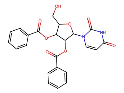 2,3-DI-O-Benzoyluridine structure