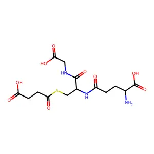 S-Succinylglutathione structure