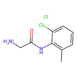 o-Acetotoluidide, 2-amino-6'-chloro-, hydrochloride structure