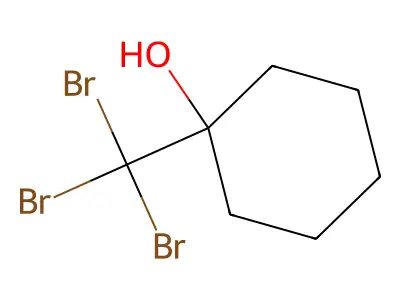 1-(Tribromomethyl)cyclohexan-1-ol structure