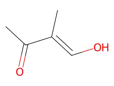4-Hydroxy-3-methylbut-3-en-2-one structure