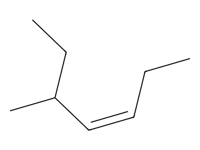 5-Methylhept-3-ene structure