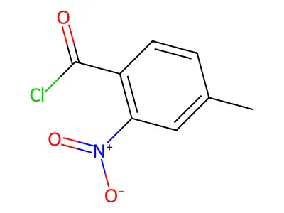 4-Methyl-2-nitrobenzoyl chloride structure