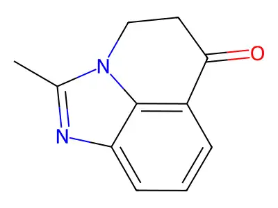 2-Methyl-1,3-diazatricyclo[6.3.1.04,12]dodeca-2,4,6,8(12)-tetraen-9-one structure